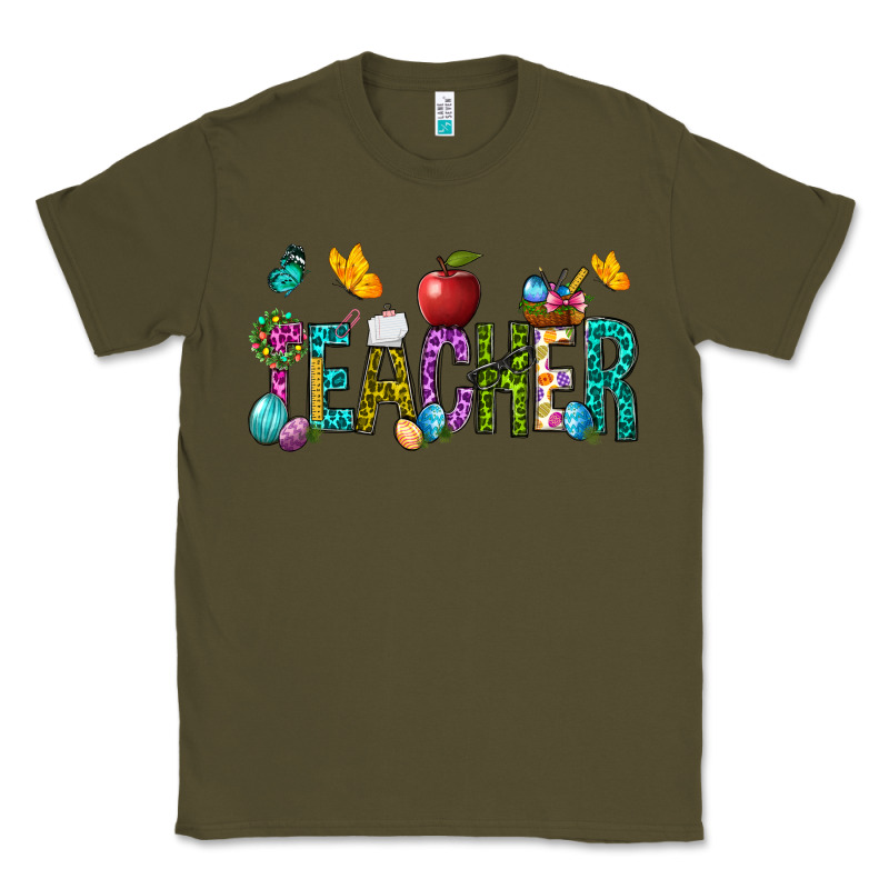 Easter Teacher Classic Tee by BundleAndBundleShop | Teevron