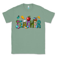 Sage Easter Teacher Classic Tee - BundleAndBundleShop