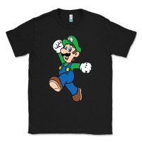 Black luigi Classic Tee - linhVisuals