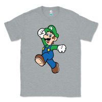 Heather Grey luigi Classic Tee - linhVisuals