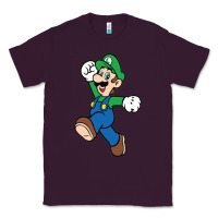 Plum luigi Classic Tee - linhVisuals