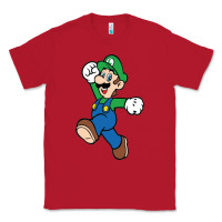 Red luigi Classic Tee - linhVisuals
