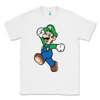 White luigi Classic Tee - linhVisuals