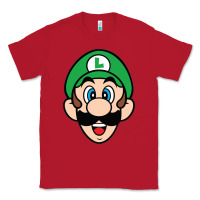 Red luigi Classic Tee - linhVisuals