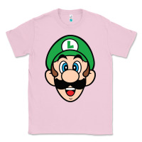 Bubblegum Pink luigi Classic Tee - linhVisuals