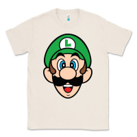 Natural luigi Classic Tee - linhVisuals