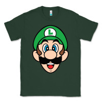 Sports Green luigi Classic Tee - linhVisuals