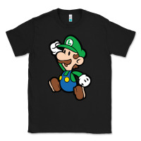 Black paper luigi Classic Tee - linhVisuals