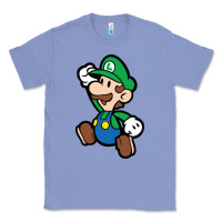 Colony Blue paper luigi Classic Tee - linhVisuals