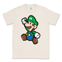 Paper Luigi Classic Tee | Teevron