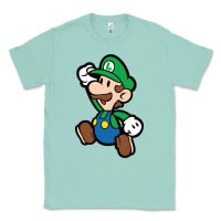 Seafoam paper luigi Classic Tee - linhVisuals