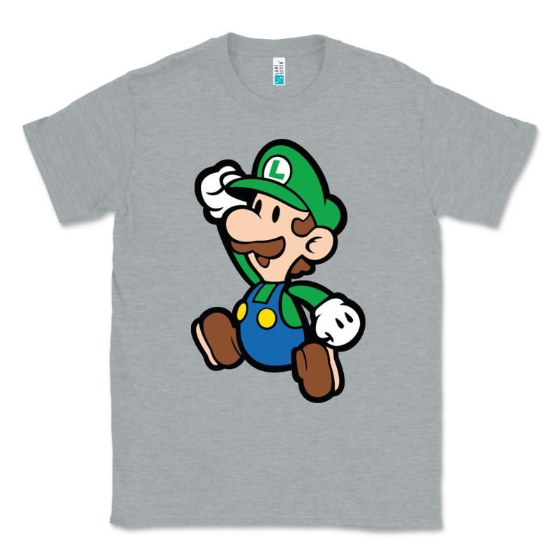 Paper Luigi Classic Tee by linhVisuals | Teevron