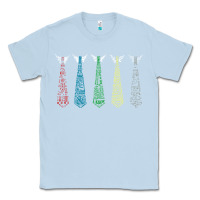 Dusty Blue Tally Hall Ties Classic Tee - linhVisuals