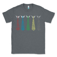 Charcoal Heather Tally Hall Ties Classic Tee - linhVisuals