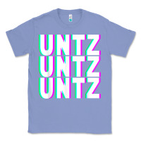 Colony Blue untz untz untz techno dubstep riddim raver dj party t shirt Classic Tee - linhVisuals
