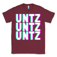 Burgundy untz untz untz techno dubstep riddim raver dj party t shirt Classic Tee - linhVisuals