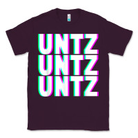 Plum untz untz untz techno dubstep riddim raver dj party t shirt Classic Tee - linhVisuals