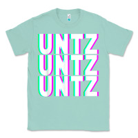 Seafoam untz untz untz techno dubstep riddim raver dj party t shirt Classic Tee - linhVisuals