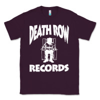 Plum death row record Classic Tee - linhVisuals