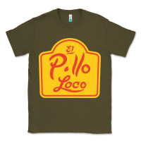Army Green el pollo loco Classic Tee - linhVisuals