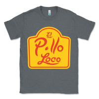 Charcoal Heather el pollo loco Classic Tee - linhVisuals