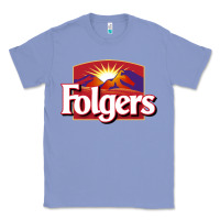 Colony Blue folgers Classic Tee - linhVisuals