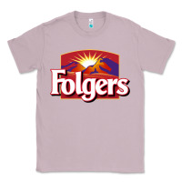 Lilac folgers Classic Tee - linhVisuals