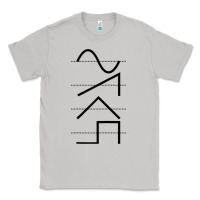 Moon Dust vintage analog synthesizer techno waveform   synth nerd raglan basebal Classic Tee - linhVisuals