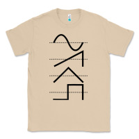 Mushroom vintage analog synthesizer techno waveform   synth nerd raglan basebal Classic Tee - linhVisuals