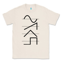 Natural vintage analog synthesizer techno waveform   synth nerd raglan basebal Classic Tee - linhVisuals