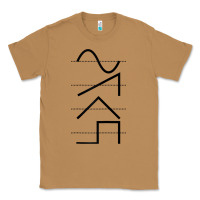 Toasted Coconut vintage analog synthesizer techno waveform   synth nerd raglan basebal Classic Tee - linhVisuals