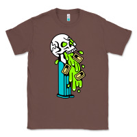 Chestnut skull pez Classic Tee - linhVisuals