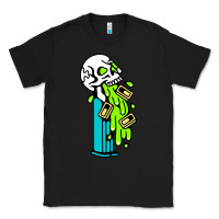Black skull pez Classic Tee - linhVisuals