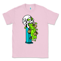 Bubblegum Pink skull pez Classic Tee - linhVisuals