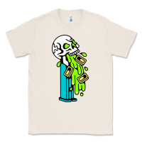 Natural skull pez Classic Tee - linhVisuals
