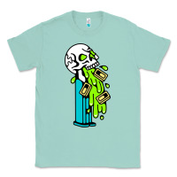 Seafoam skull pez Classic Tee - linhVisuals