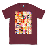 Burgundy drag royalty   rupauls drag race Classic Tee - linhVisuals