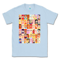 Dusty Blue drag royalty   rupauls drag race Classic Tee - linhVisuals
