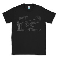 Black george lassos the moon   its a wonderful life Classic Tee - linhVisuals
