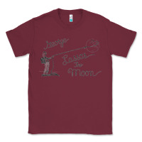 Burgundy george lassos the moon   its a wonderful life Classic Tee - linhVisuals