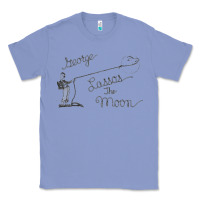 Colony Blue george lassos the moon   its a wonderful life Classic Tee - linhVisuals