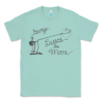 Seafoam george lassos the moon   its a wonderful life Classic Tee - linhVisuals