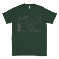 Sports Green george lassos the moon   its a wonderful life Classic Tee - linhVisuals