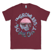 Burgundy the growlers Classic Tee - linhVisuals
