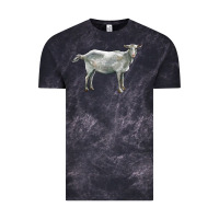 Cloud Black saanen goat Vintage Tee - LillyAllenDesigns