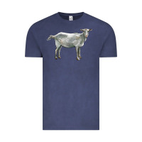 Vintage Denim saanen goat Vintage Tee - LillyAllenDesigns