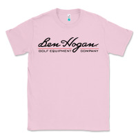 Bubblegum Pink ben golf hogan Classic Tee - linhVisuals