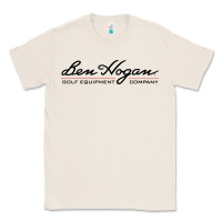 Natural ben golf hogan Classic Tee - linhVisuals