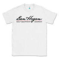 White ben golf hogan Classic Tee - linhVisuals