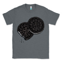 Charcoal Heather oreo lover Classic Tee - linhVisuals